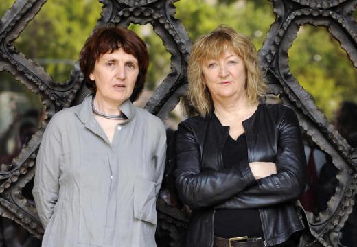 Shelley McNamara and Yvonne Farrell in 2009.