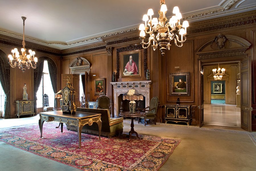 The Living Hall, Frick Collection, New York.