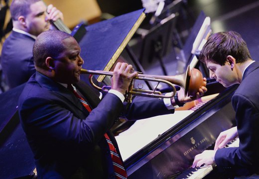 The Jazz at Lincoln Center Orchestra with Wynton Marsalis.