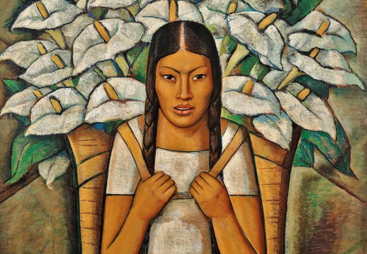 Calla Lily Vendor (detail; 1929), Alfredo Ramos Martínez. © The Alfredo Ramos Martínez Research Project