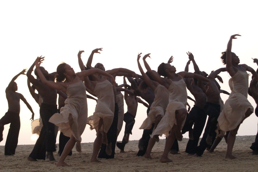 Film still from Dancing at Dusk - A Moment with Pina Bausch's The Rite of Spring (2020), Florian Heinzen-Ziob.