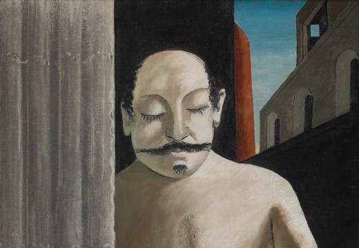 Le cerveau de l'enfant (detail; 1914), Giorgio de Chirico.