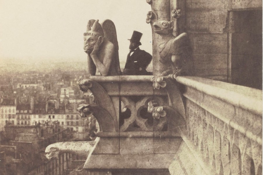 Le Stryge (detail; c. 1853), Charles Nègre.