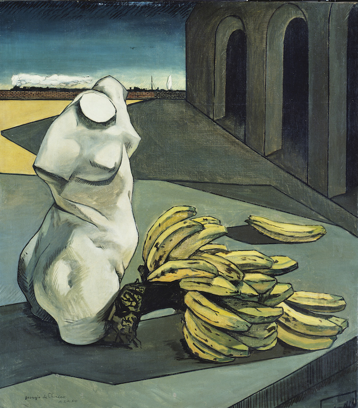 L'Incertitude du poète (1913), Giorgio de Chirico. 