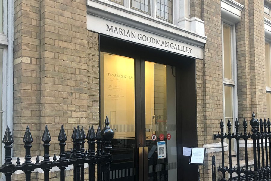 Marian Goodman Gallery’s outpost in Golden Square