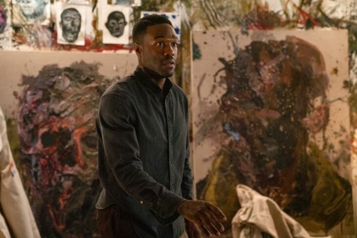 Yahya Abdul-Mateen II as Anthony McCoy in Candyman (dir. Nia DaCosta).