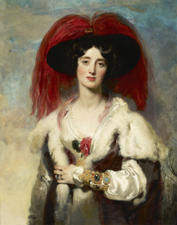 Julia, Lady Peel (1827), Thomas Lawrence.