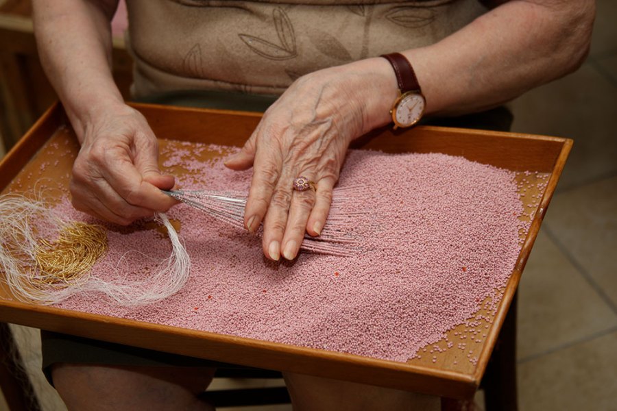 Fiddlesticks! The art of bead-stringing in the 21st century.