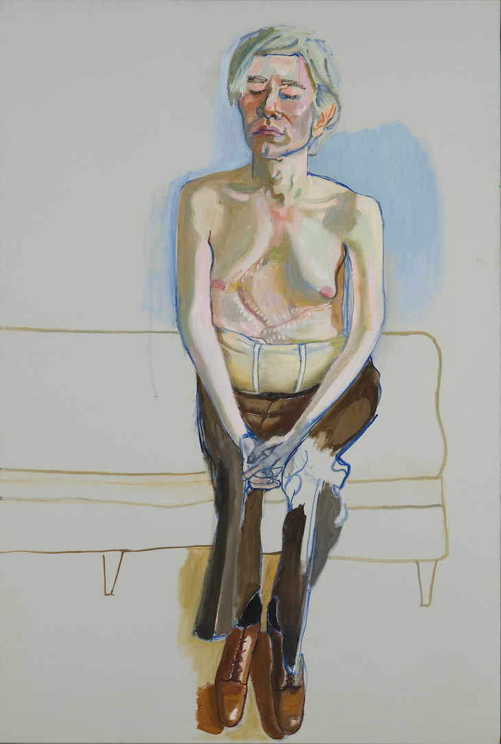 Andy Warhol (1970), Alice Neel.