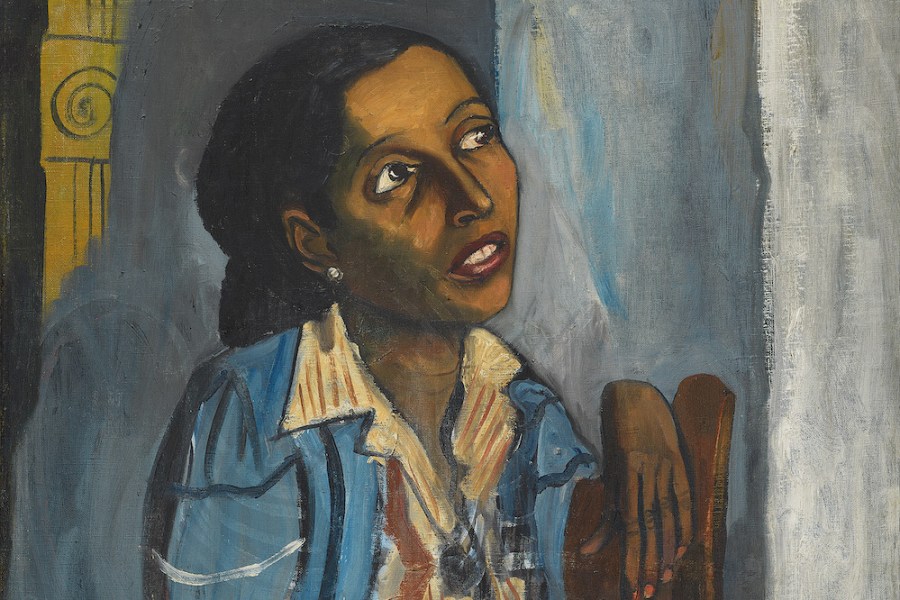 Mercedes Arroyo (detail; 1952), Alice Neel.