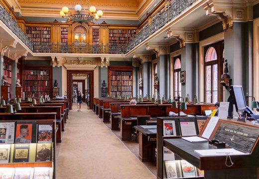 Book end? The National Art Library at the V&A, London, photographed in 2016.