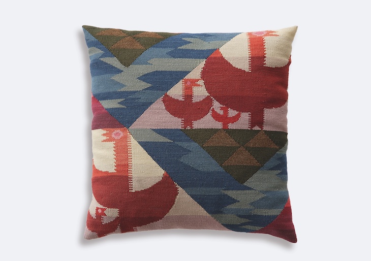 Pillow (c. 1922), Sophie Taeuber-Arp.