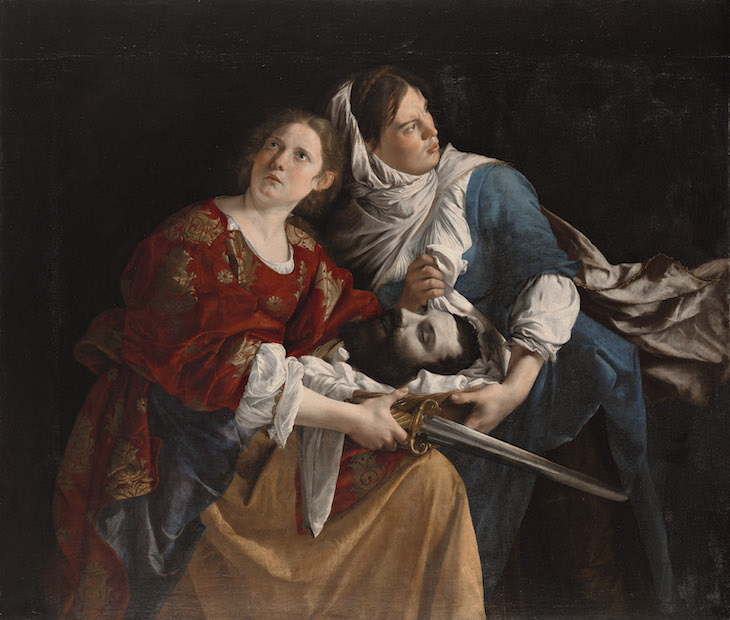 Judith and Her Maidservant with the Head of Holofernes (c. 1610–12), Orazio Gentileschi.