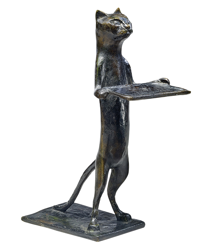 Chat maître d’hôtel (1967), Diego Giacometti.