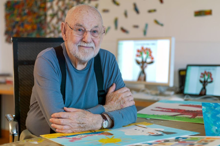 Eric Carle, creator of The Very Hungry Caterpillar