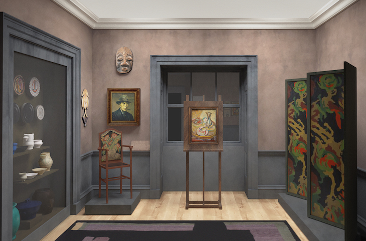 The new Bloomsbury Gallery. Image: Nissen Richards Studio