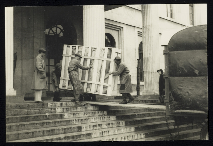 Movement of repatriated art (c. 1945-49), Johannes Felbermeyer.