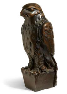 Lead statuette of the Maltese Falcon from the film of the same name, sold at Bonhams in November 2013 for $4m.