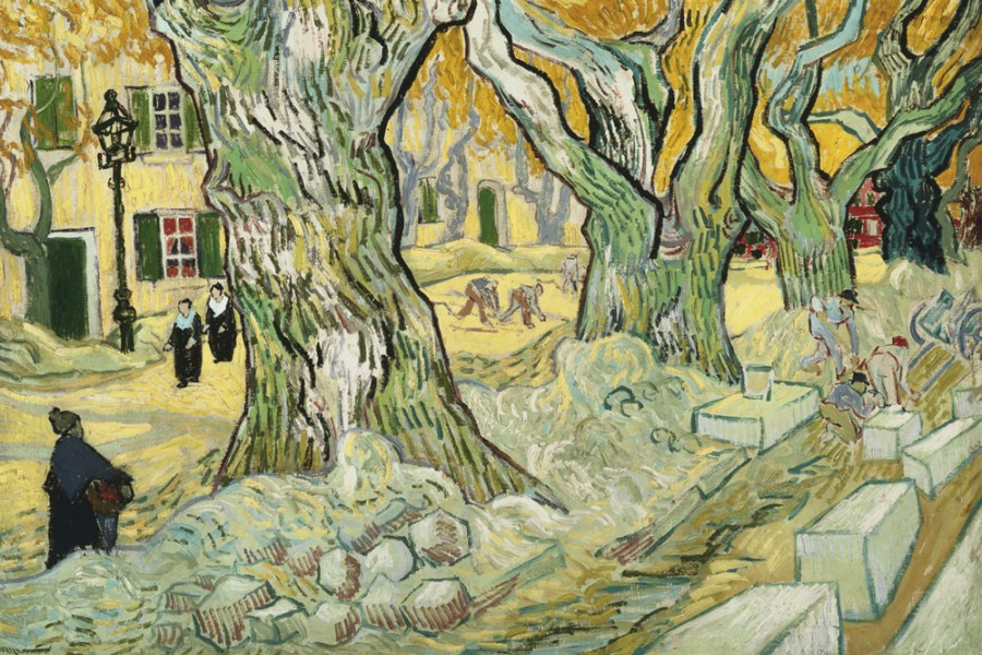 The Road Menders (1889), Van Gogh. The Phillips Collection, Washington, D.C.