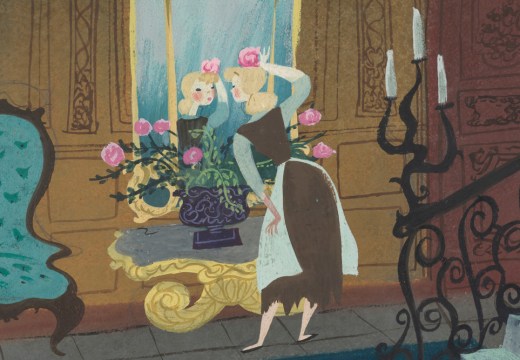 concept art (detail; 1950), Mary Blair