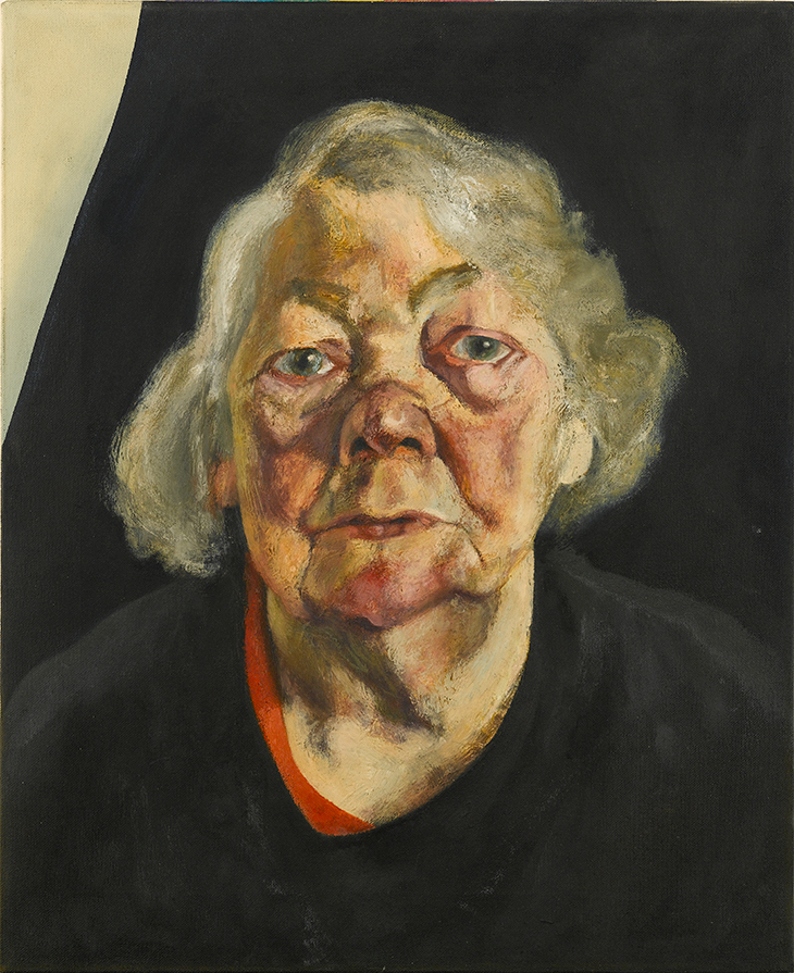 Frances Rose (3) (1973), Maggi Hambling. 