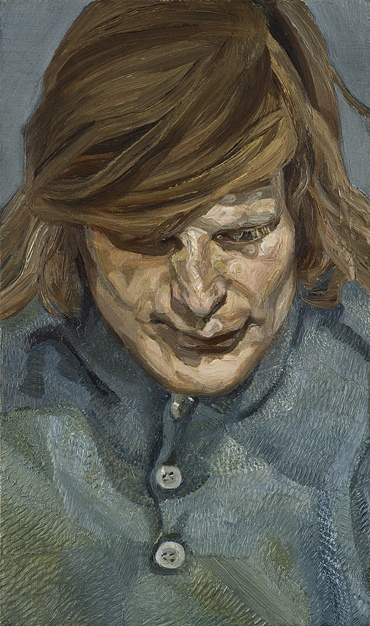 Small Head (1973-74), Lucian Freud. Arts Council Collection, Southbank Centre. 