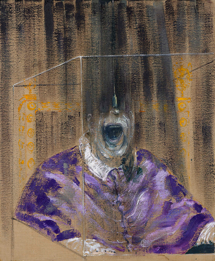 Head VI (1949), Francis Bacon. 