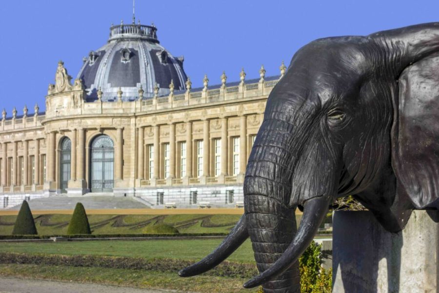 The Africa Museum in Tervuren, outside Brussels.