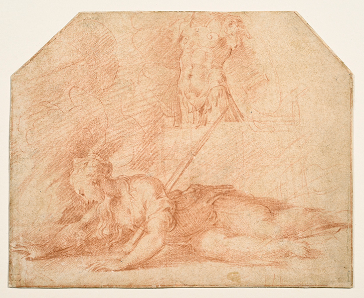 The Death of Dido (c. 1527), Parmigianino. Courtauld Gallery, London