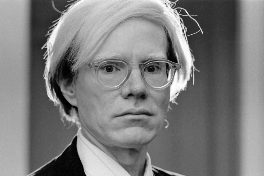 Andy Warhol photographed in 1973.