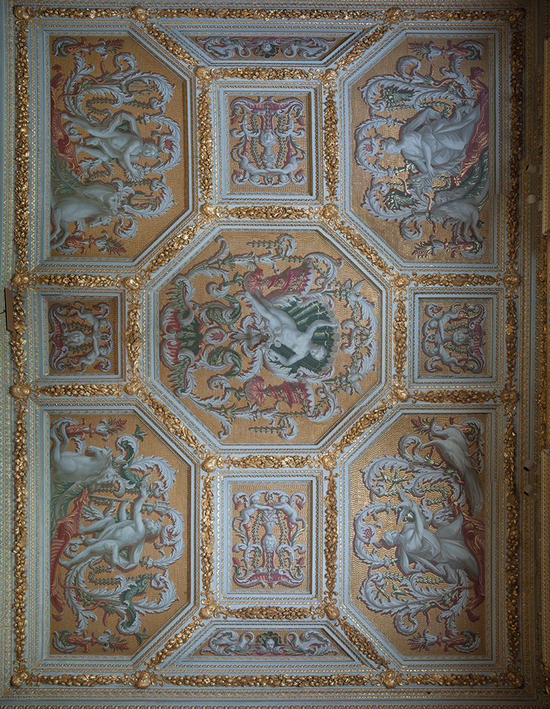 Houghton Hall ceiling by William Kent