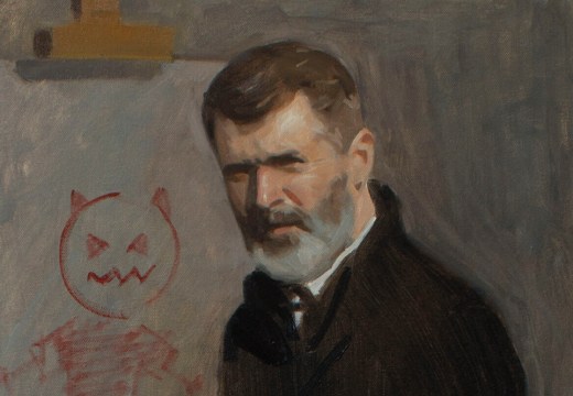 Portrait of Roy Keane (2020), Toby Michael. © the artist