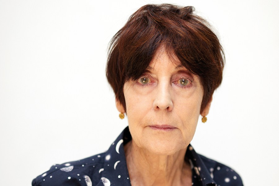 Annette Messager photographed in her studio in Paris in August 2022.