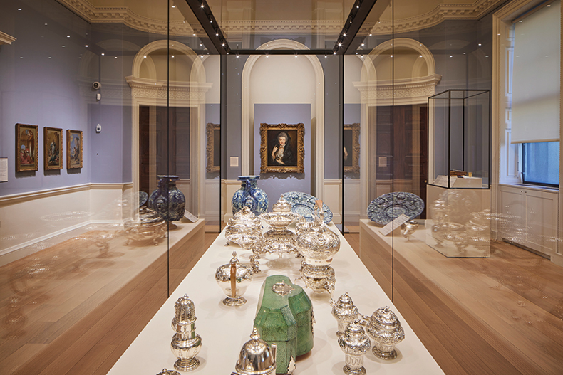 The Blavatnik Fine Art Rooms at the Courtauld Gallery, London.