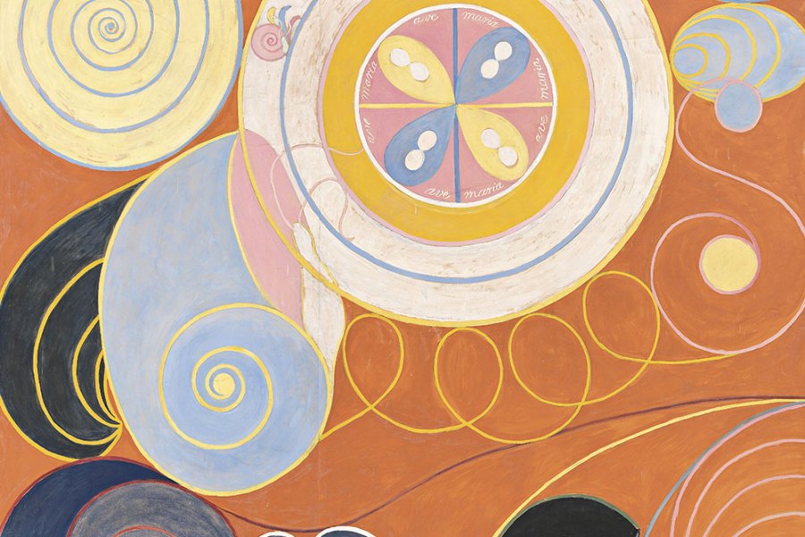 The Ten Largest, Group IV, No. 3, Youth, Hilma af Klint. Courtesy the Hilma af Klint Foundation