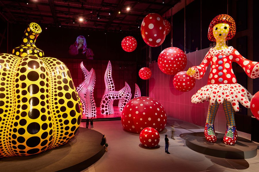 Yayoi Kusama exhibition in Manchester