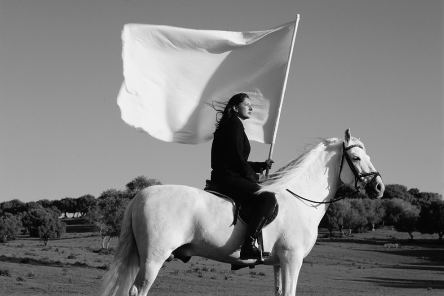 The Hero (detail; 2001), Marina Abramovic. Courtesy the Marina Abramovic Archives; © Marina Abramovic