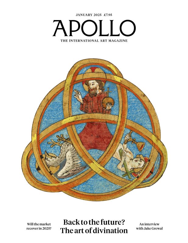 cover of January 2025 issue of Apollo